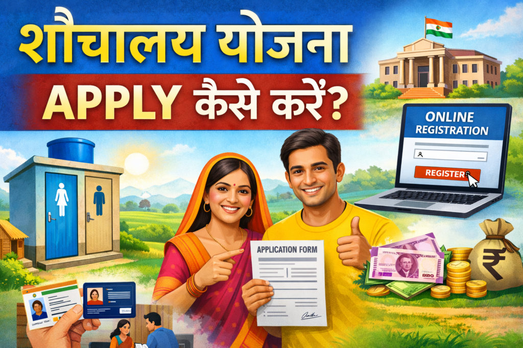 sauchalay yojana online apply kaise kare