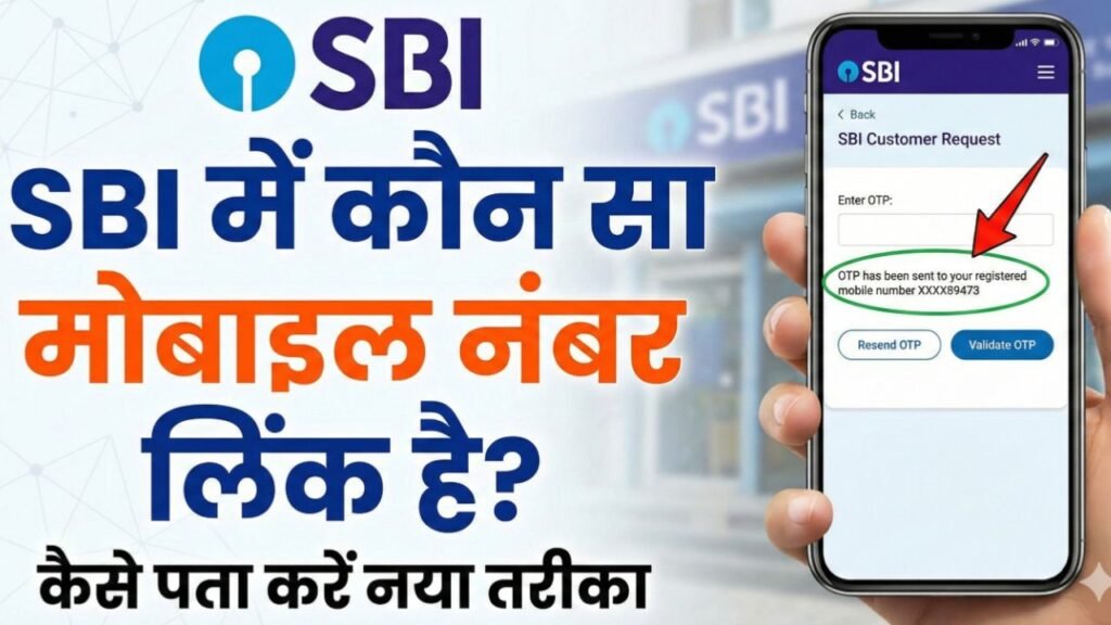 SBI Me Kaun Sa Number Link Hai Kaise Check Kare