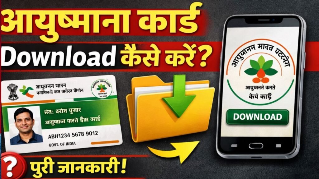 Ayushman Card Download Kaise Kare