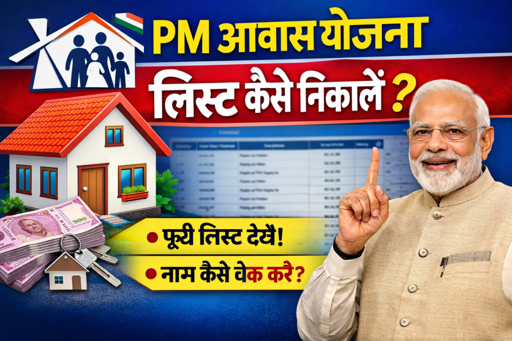 PM Awas Yojana Ki List Kaise Nikale