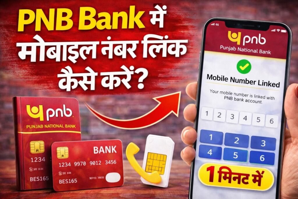 PNB Bank Me Mobile Number Link Kaise Kare