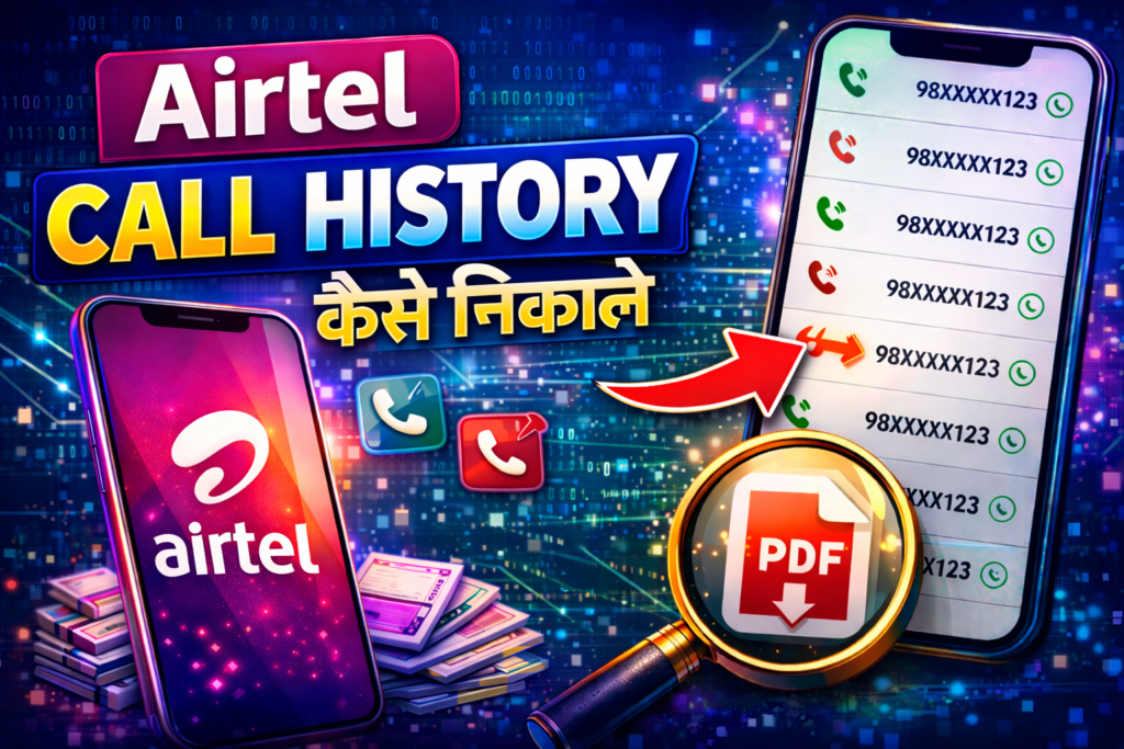 Airtel Call History Kaise Nikale