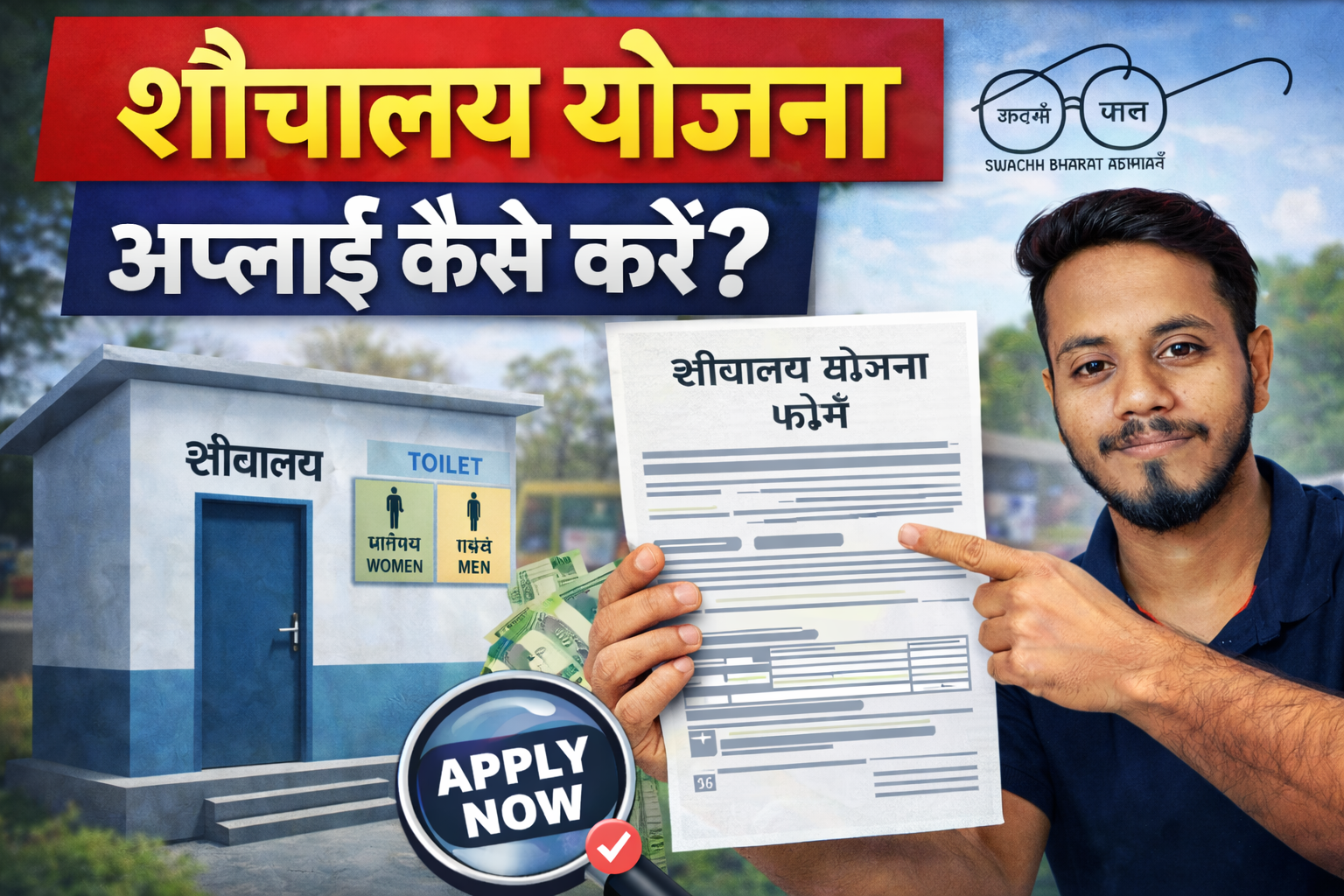 Shouchalay Yojana Apply Online Kaise Kare